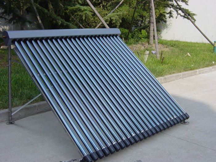 Calentador de agua solar con tubo de calor presurizado directo