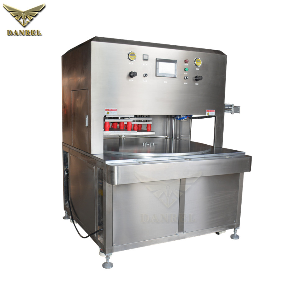 Clean Room Automatic Rotary Medical Tray Tyvek Paper Sealing Machine