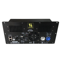 D2-825 800W 250W 2CH DSP Amplifier Pelat Aktif untuk Speaker Bi-amp