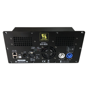 D2-825 800W 250W 2CH DSP Amplificador de placa ativa para alto-falante biamplificador