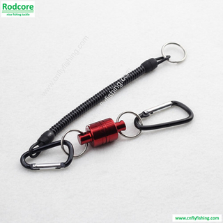 magnetic net holder with double clips and cord