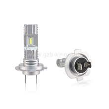 Global compact 40W H7 3400LM fanless car LED headlight bulb 