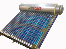 Calentador de agua solar presurizado de acero inoxidable 220L (SPP-470-58 / 1800-24-C)