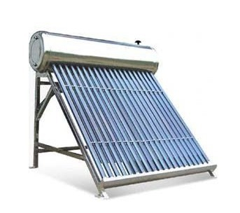 Colector solar comercial no presurizado de acero inoxidable