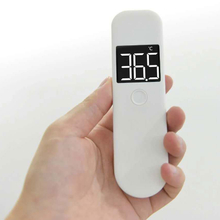 Termómetro de cuerpo y frente Termómetro infrarrojo LCD sin contacto