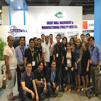 上海众鹤赴菲律宾参加了2017印刷包装展会
