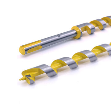 SDS Plus Shank Single Flute Holzbohrer mit Stiel und gelber Farbe für Holzbohrer
