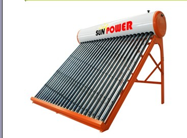 calentador de agua solar compacto al aire libre no presurizado