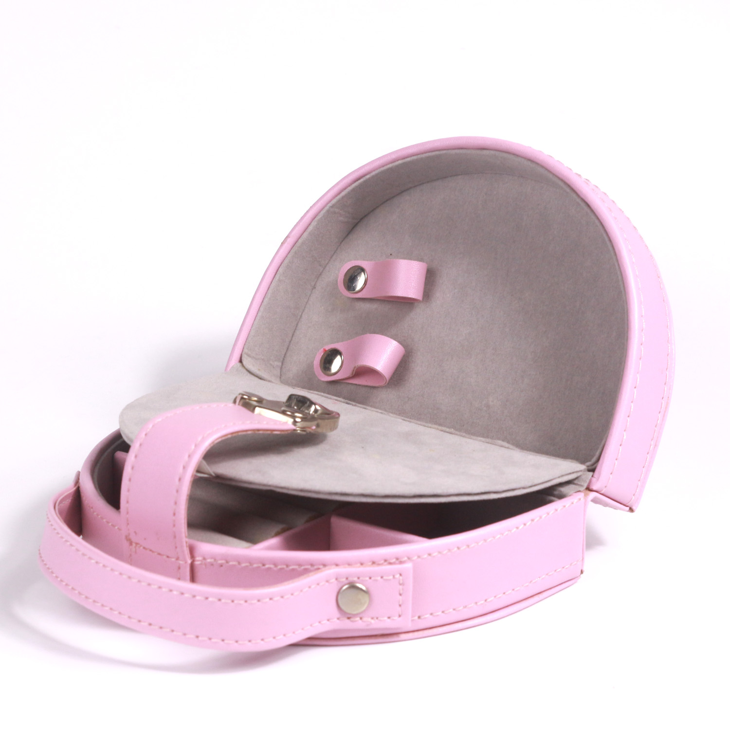 Pink Leather antique jewellery boxes