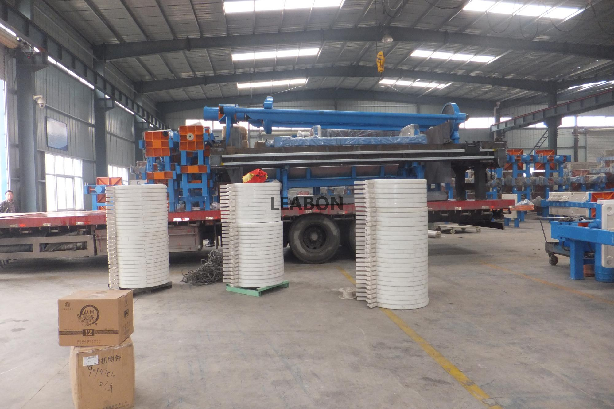 Food And Chemical Stainless Steel Filter Press 
