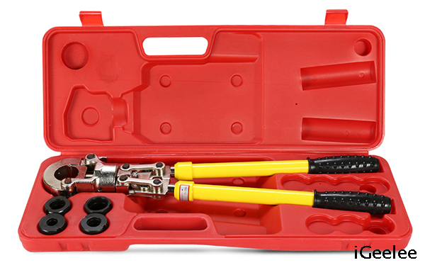 Copper Pipe Crimping Tools CW-1632 for Fittings Use,with Interchangeable Crimping Dies