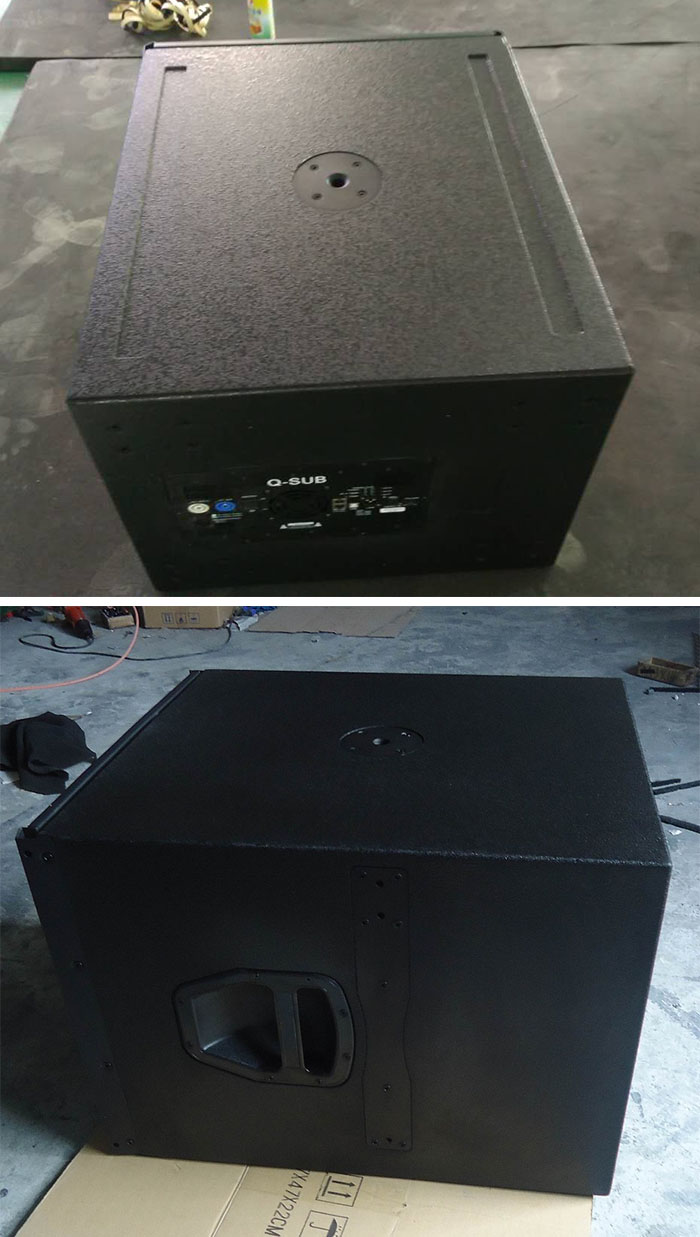 QSUB Single 18" Pro Audio PA Subwoofer Box Design Buy q subwoofer, q
