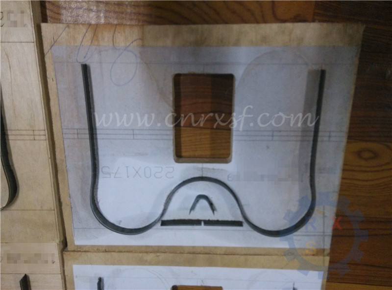 Lámina de corte plástica de encargo del bolso de la camiseta