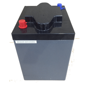 6V225AH Deep Cycle Gel Battery DCG225-6AP for golf cart