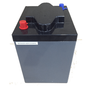 6V225AH Deep Cycle Gel Battery DCG225-6AP for golf cart