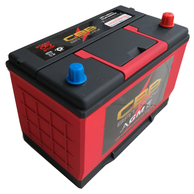 12V 60ah LiFePO4 Lithium Starter Battery Automotive AGM Car Battery LFP115D31L