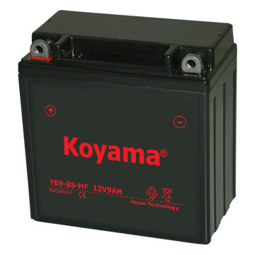 YB9-BS-MF Sealed Maintenance Free Battery 12V 9AH Powersport Motorcycle Scooter ATV