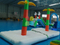 Inflatable Floating island water park games hot sale RB32076