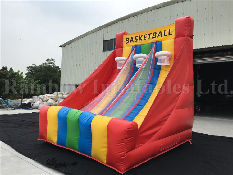 RB91007(9x4.5m) Inflatable Commercial Basketball Shooting Games For Kids