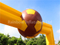 RB21052（6x4m） Inflatable yellow football Arch for advertisement