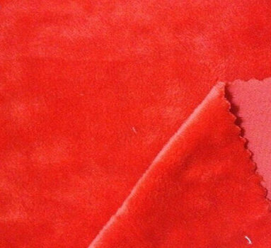 Polyester Super Soft Velvet Fabric/Short Plush Fleece Fabric Material for Sofa, Bedding.
