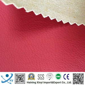 Home Textiles Usage and PU Type Leather for Upholstery