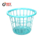 Molde redondo de encargo de la cesta de lavadero de la inyección plástica del buen diseño del precio de la buena calidad de la fábrica de China