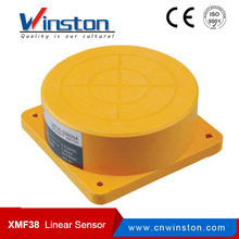 Sensor de posición de desplazamiento lineal inductivo cilíndrico XMF38