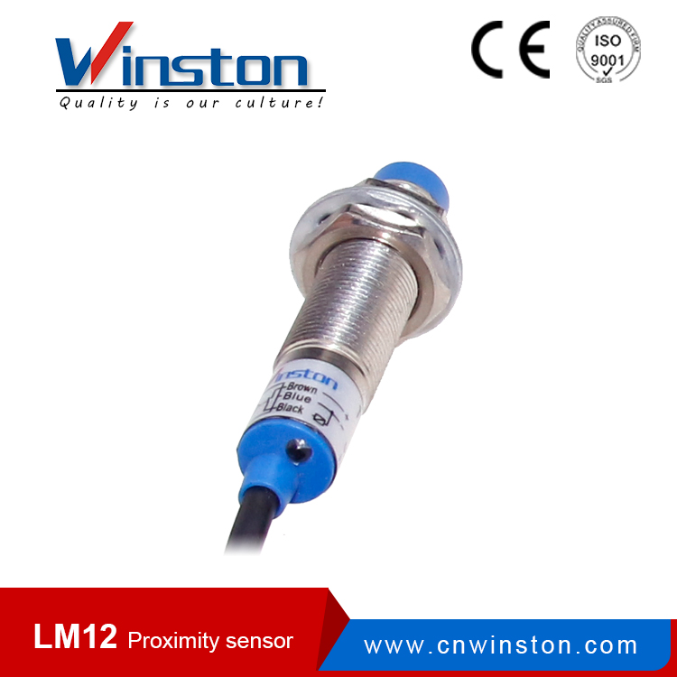 Sensor de interruptor de proximidad de detección de 2 mm de tipo de descarga LM12 con ce