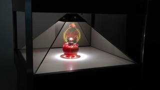 360度全息展示柜19寸