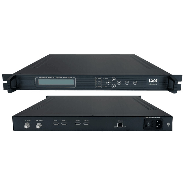 Modulador HPS842B 4in1 HDMI DVB-T