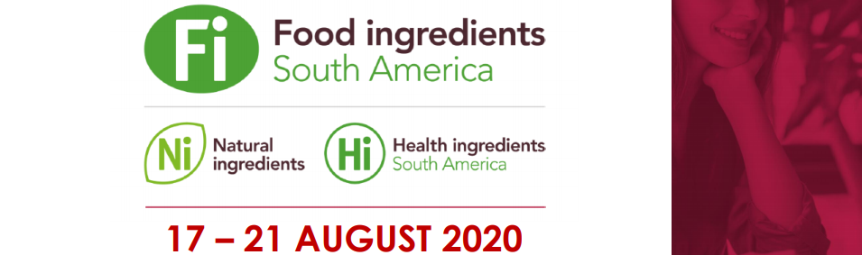 ¡Aviso importante sobre el aplazamiento de la exposición de ingredientes alimentarios de América del Sur 2020 hasta 2021!