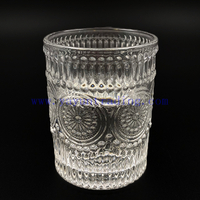Hot Sale Stemless Clear Transparent Fashioned Cocktail Glass Whiskey Tumbler