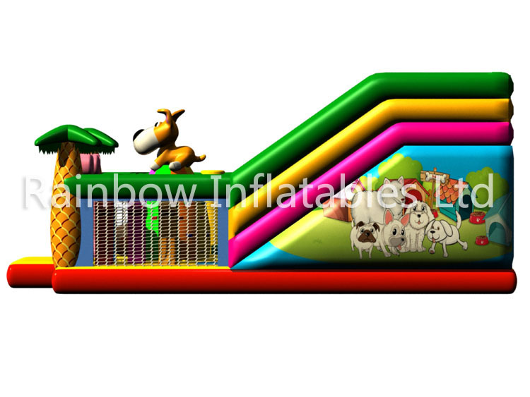 RB04052(6x9x3.8m) Inflatable Hot sell Pet theme Funcity for Kids