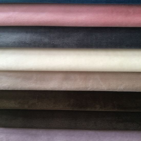 100%Polyester of Velvet Fabric