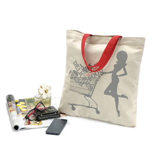 Natural Cotton Shopping Tote Bags - Shoppers