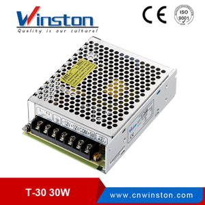 Fuente de alimentación del interruptor de triple salida Winston T-30W SMPS con CE