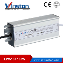 IP67 Impermeable 12V Interruptor Fuente de alimentación LPV 100W