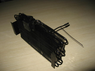 Peças de refrigeração de cor preta de bobina de condensador de semicondutores