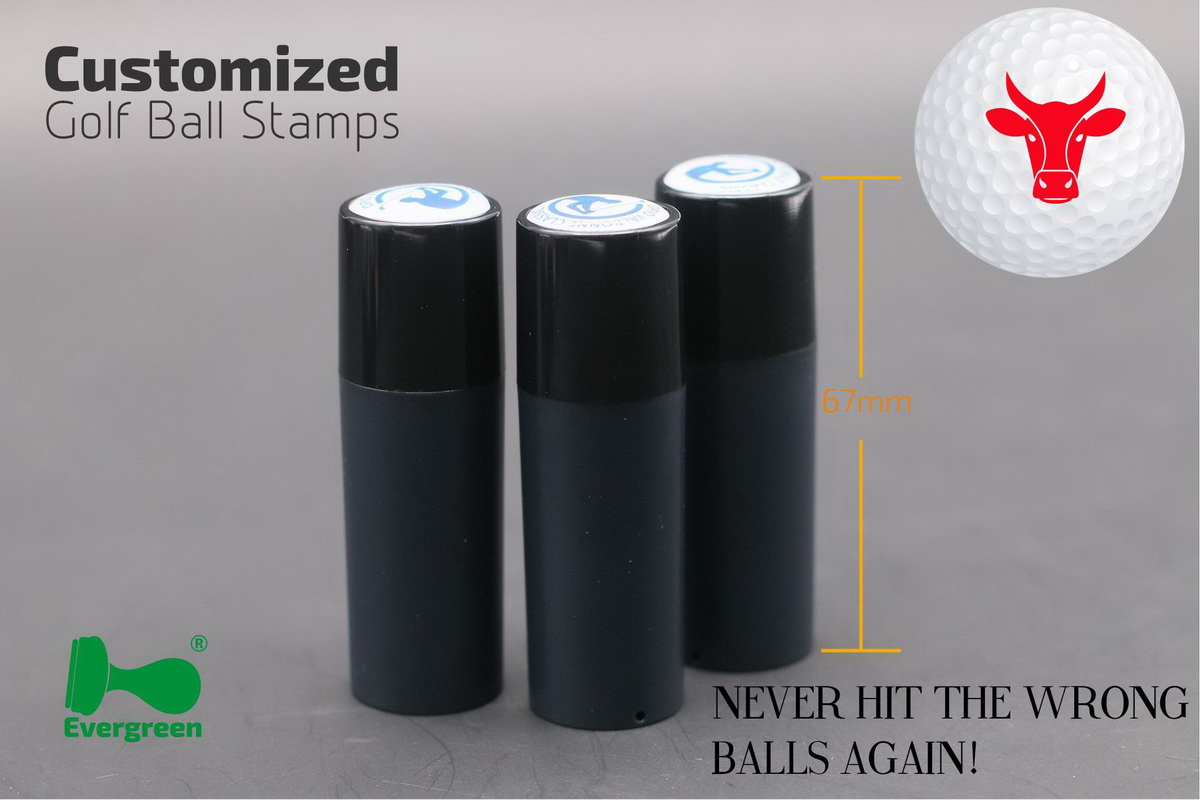 Impression Golf ball stamps Buy Product on Evergreen Rubber Stamps Co