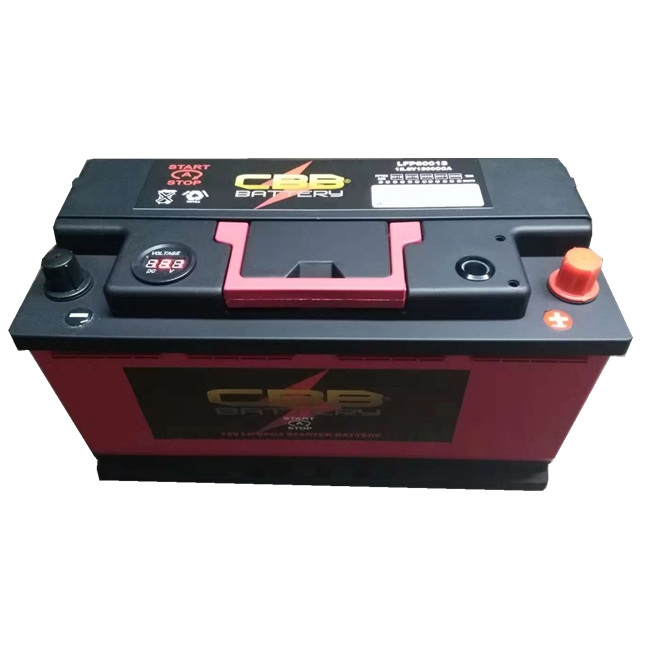 12.8V 60ah LiFePO4 Lithium Battery Rechargeable Powerfull Car Battery LFP60013