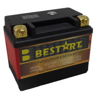 12.8V 2ah LiFePO4 Battery Lithium Motorcycle Battery LFP4L-BS