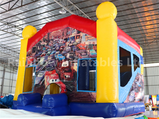 RB2009-1（4x4m） Inflatables Auto Story Combo For Amusement