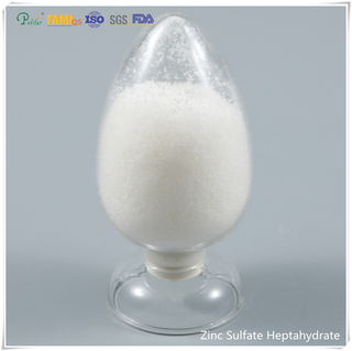 Sulfato de Zinc grado de la alimentación animal de cristal heptahidrato