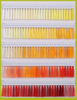 Sakura Brand 120d Rayon Embroidery Thread Card with 1680 Colors