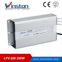 LPV-200 200w eficiente controlador led resistente al agua para nadar luces led