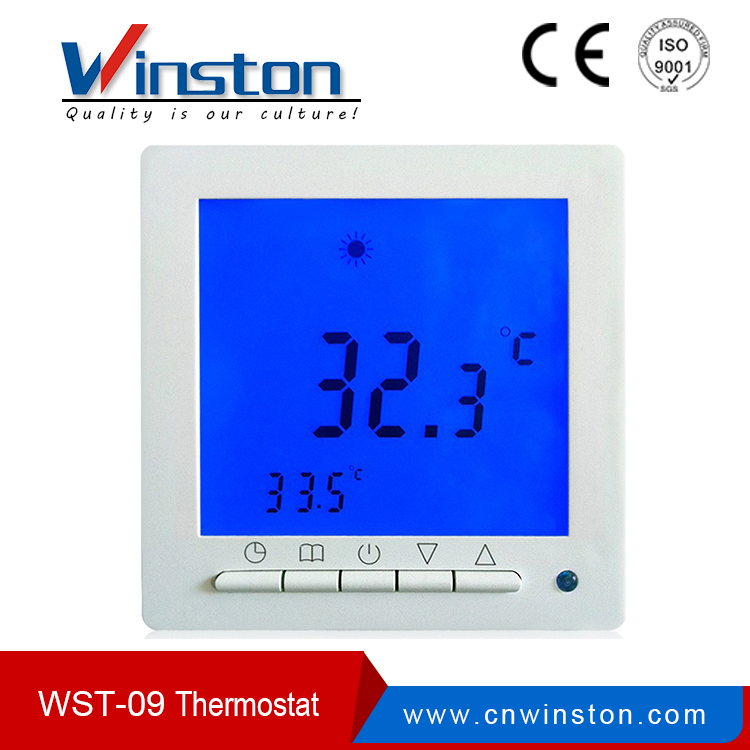Ventas directas de fábrica WST-09 3A a 16A termostato con CE