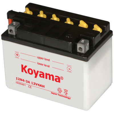 Conventional Motorcycle Battery 