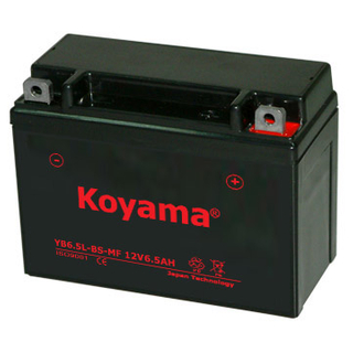 YB6-5-L-BS-MF Sealed Maintenance Free Battery 12V 6AH Powersport Motorcycle Scooter ATV