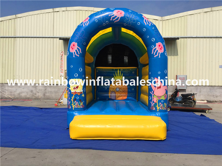 RB1130-2（3x4m）Iinflatable SpongeBob SquarePants bouncer
